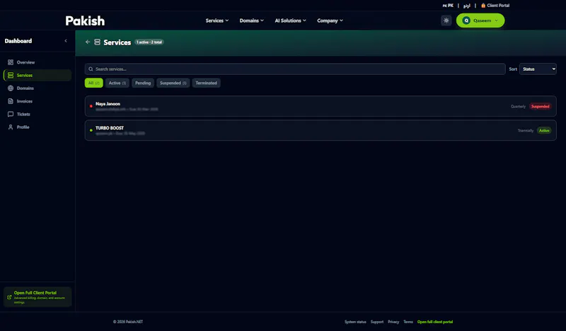 Pakish: RDP Hosting & On-Demand IT screenshot 2