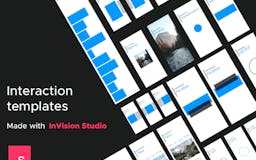 Free InVision Studio Interaction Templates media 2
