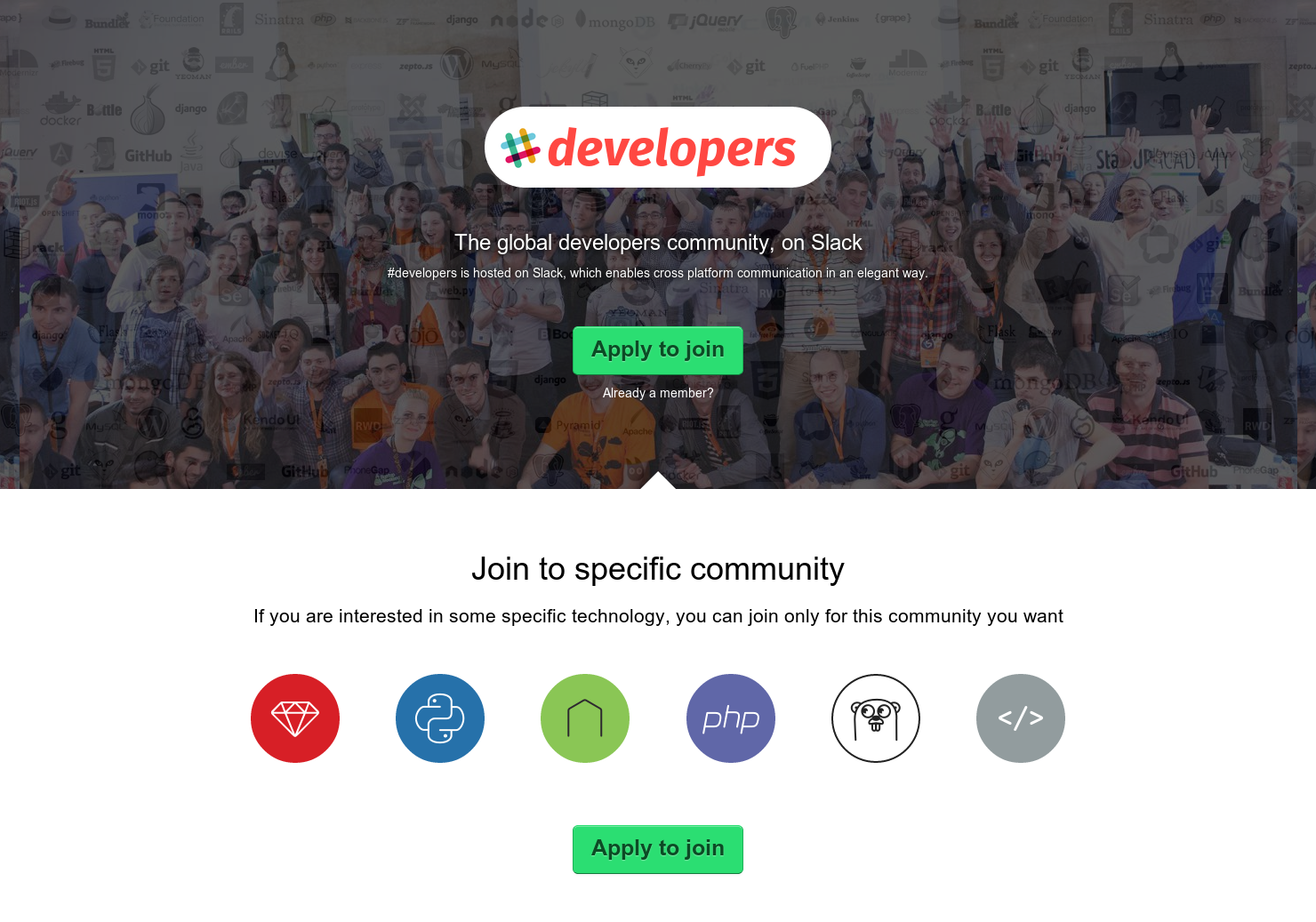 #developers gallery image