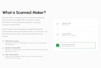 Scanned Maker gallery image