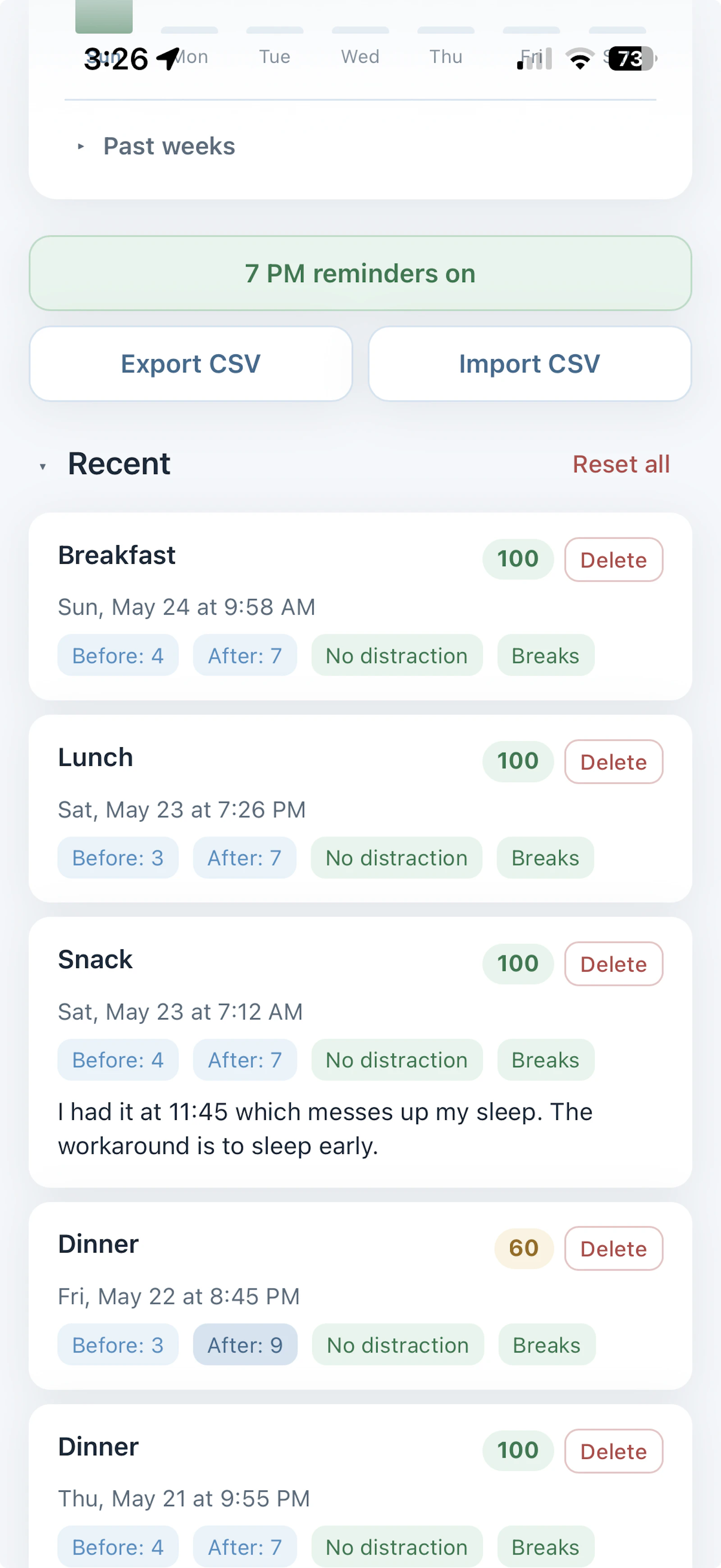 Intuitive Eating screenshot 1