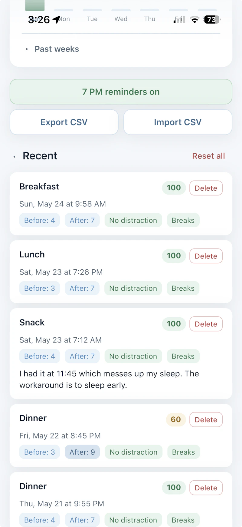 Intuitive Eating screenshot 1