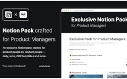 Notion Pack for Product Managers media 1