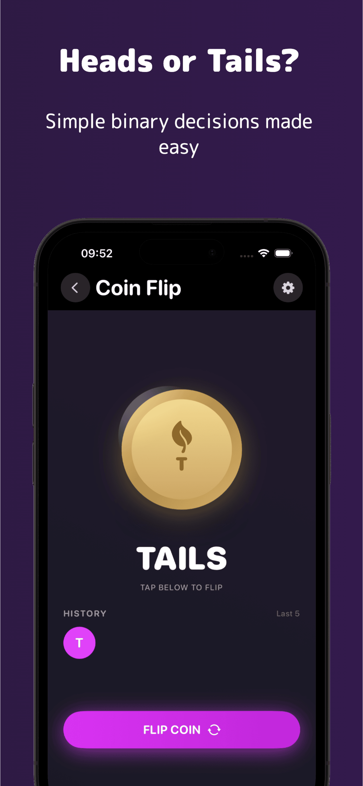 Decidey – Spin, Flip, Roll, Decide! - Screenshot 5 showing product features and functionality