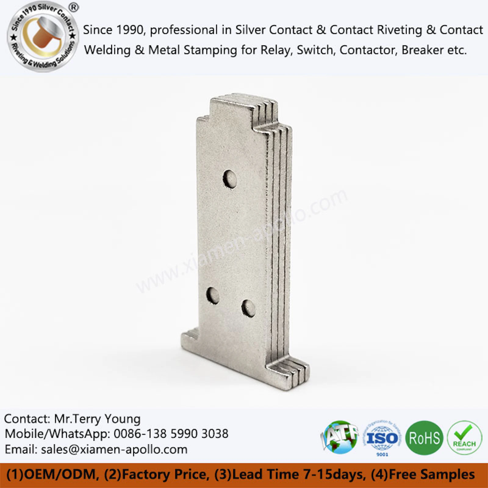 Flat Iron Core For Automotive Relay screenshot 2