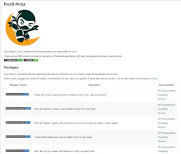 RxJS Ninja gallery image