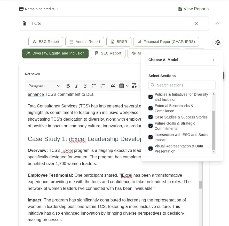 Média Durablex - Plateforme de reportage de durabilité des entreprises intelligentes 2