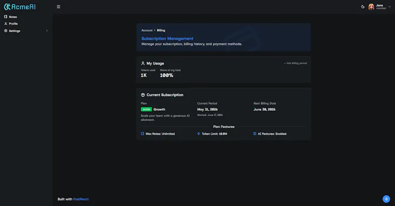 FastReact screenshot 7