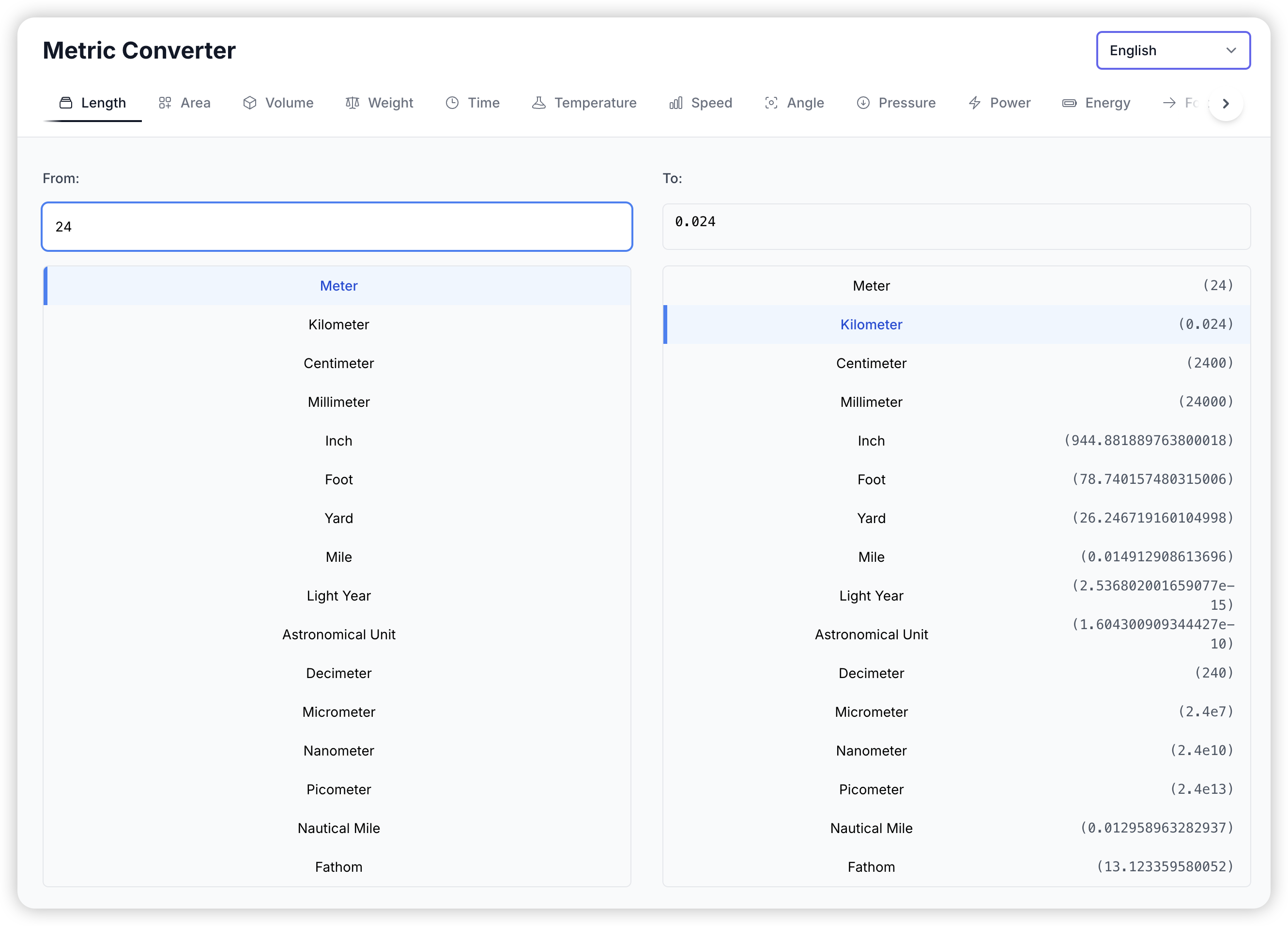 公制转换器 - 在线公制与帝国转换 - 公制 -  converter.com媒体2