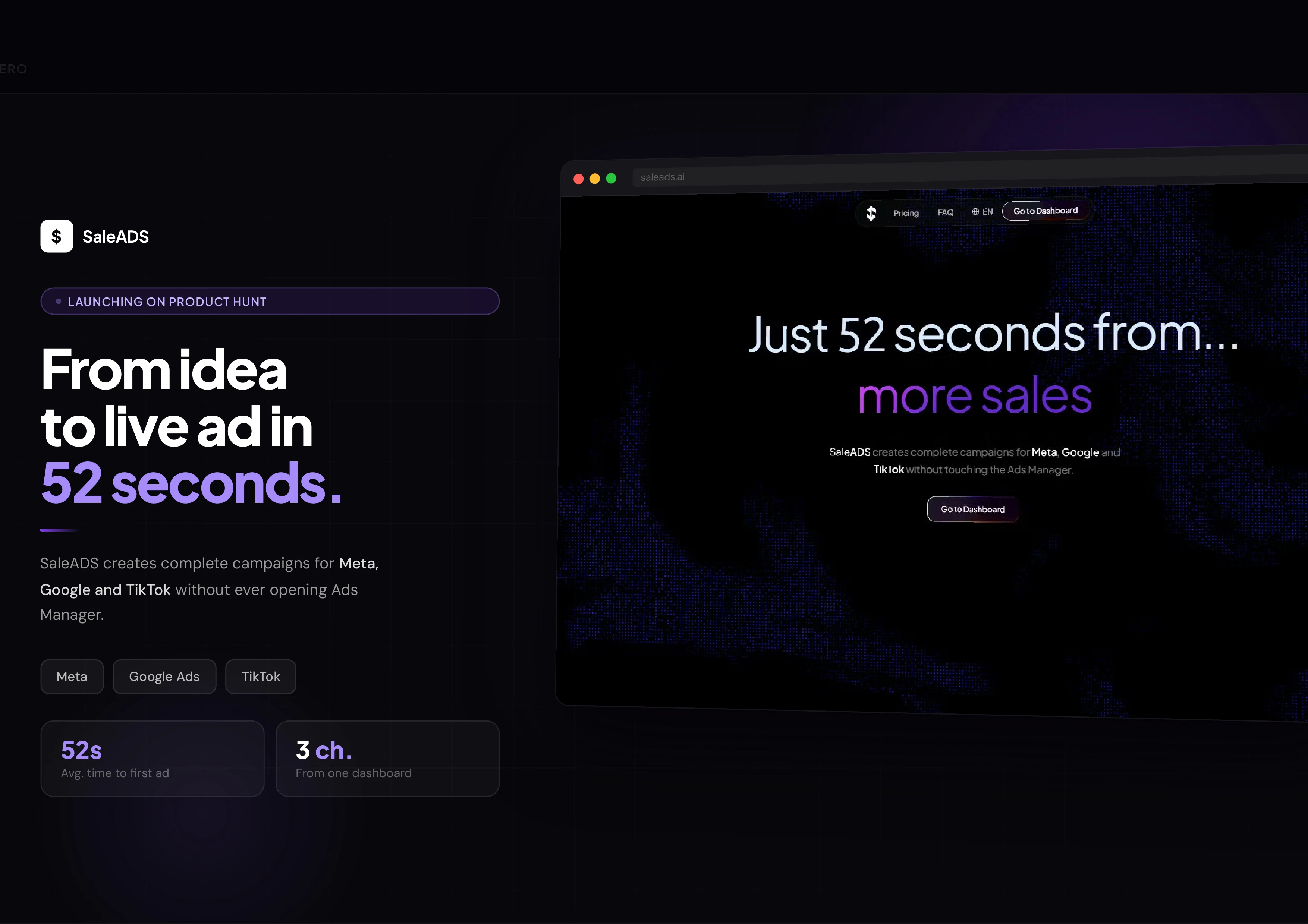 SaleADS.ai screenshot 1