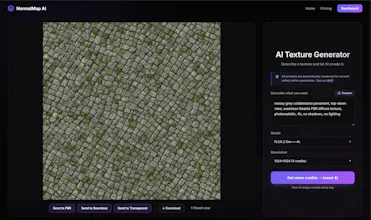 Normal Map Online AI gallery image