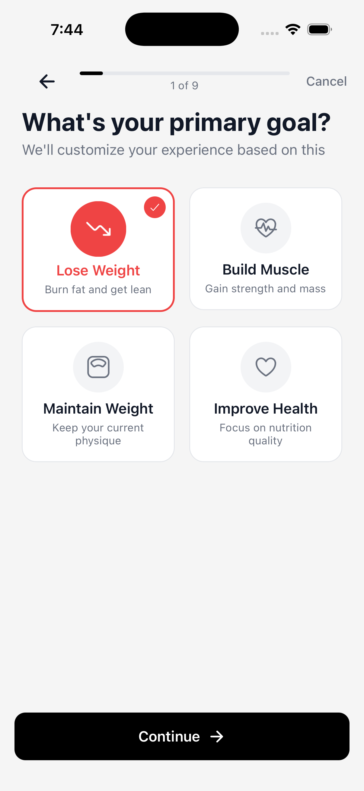 MitaraAI - Your AI nutrition coach - Screenshot 4 showing product features and functionality