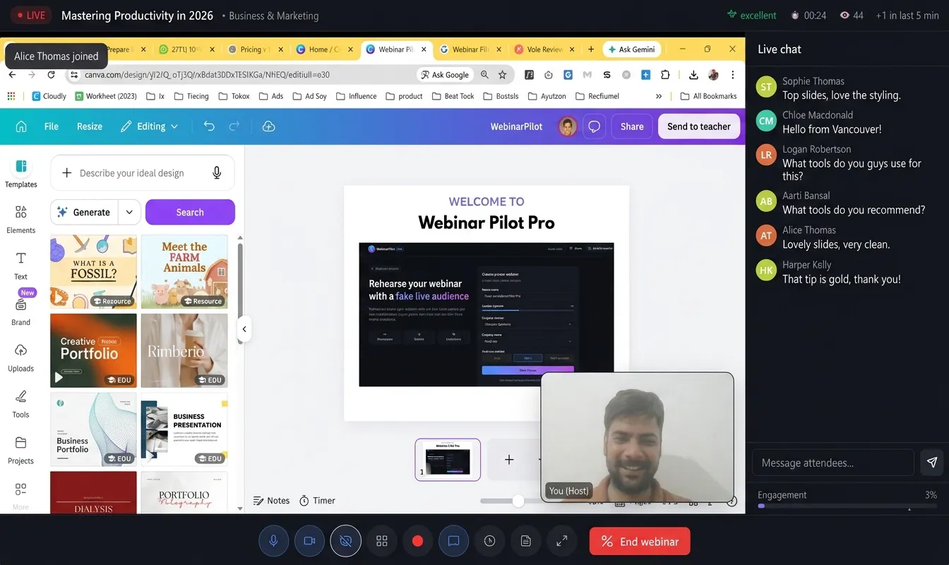 Webinar Pilot Pro: Virtual Practice Room gallery image