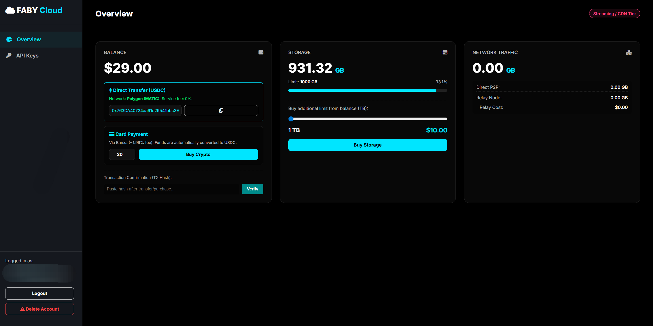 FABY Cloud gallery image