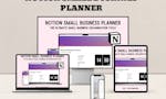 Notion Small Business Planner Template image