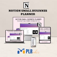 Notion Small Business Planner Template gallery image