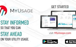 MyUsage - SaaS Mobile App for Utilities media 1