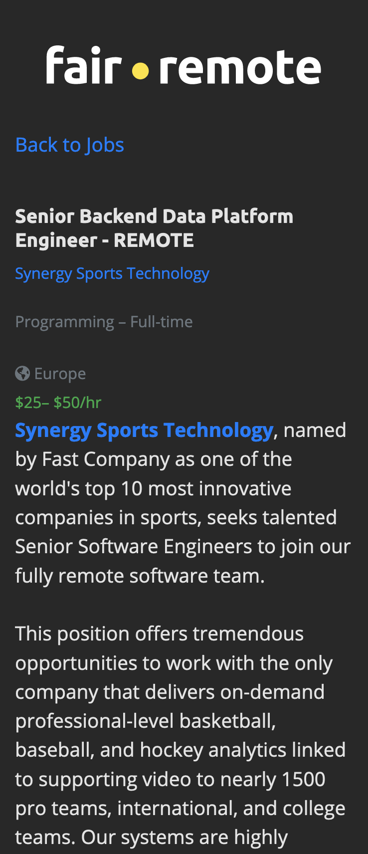 Fair Remote gallery image