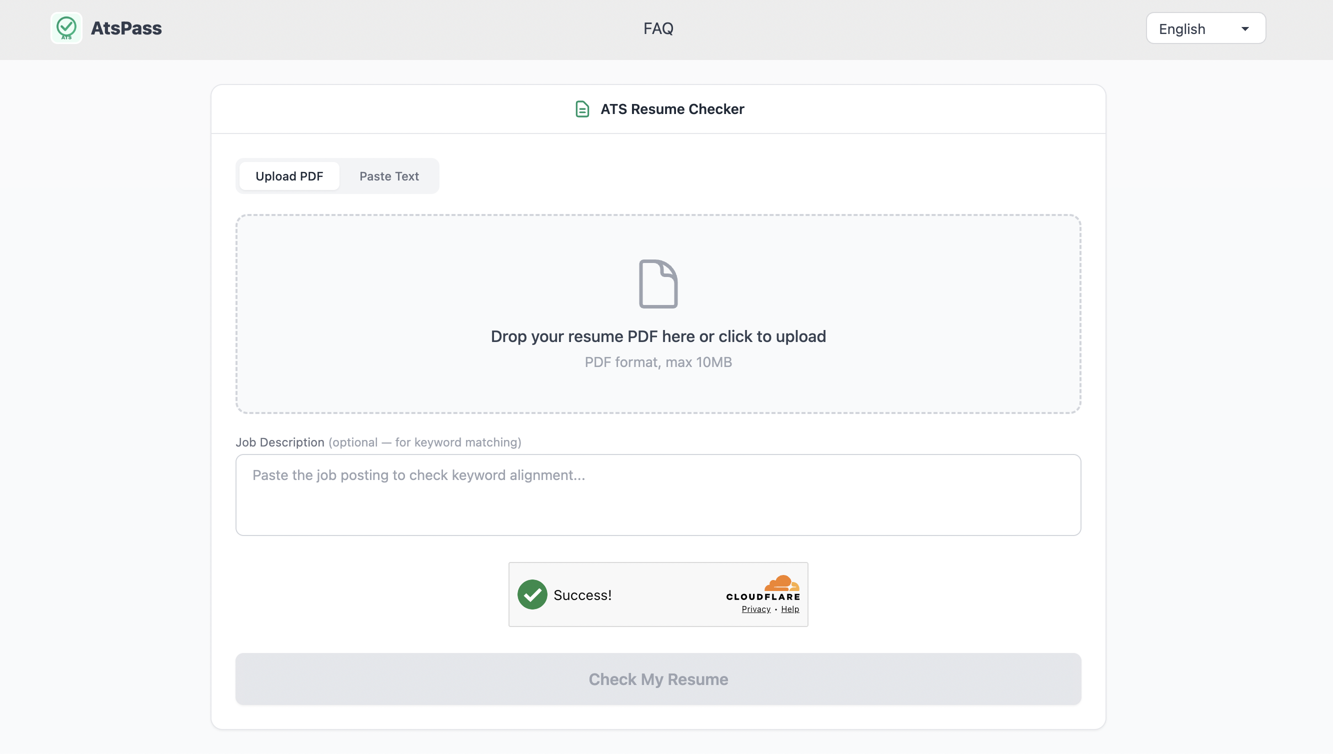 AtsPass - Main product screenshot demonstrating key features and user interface