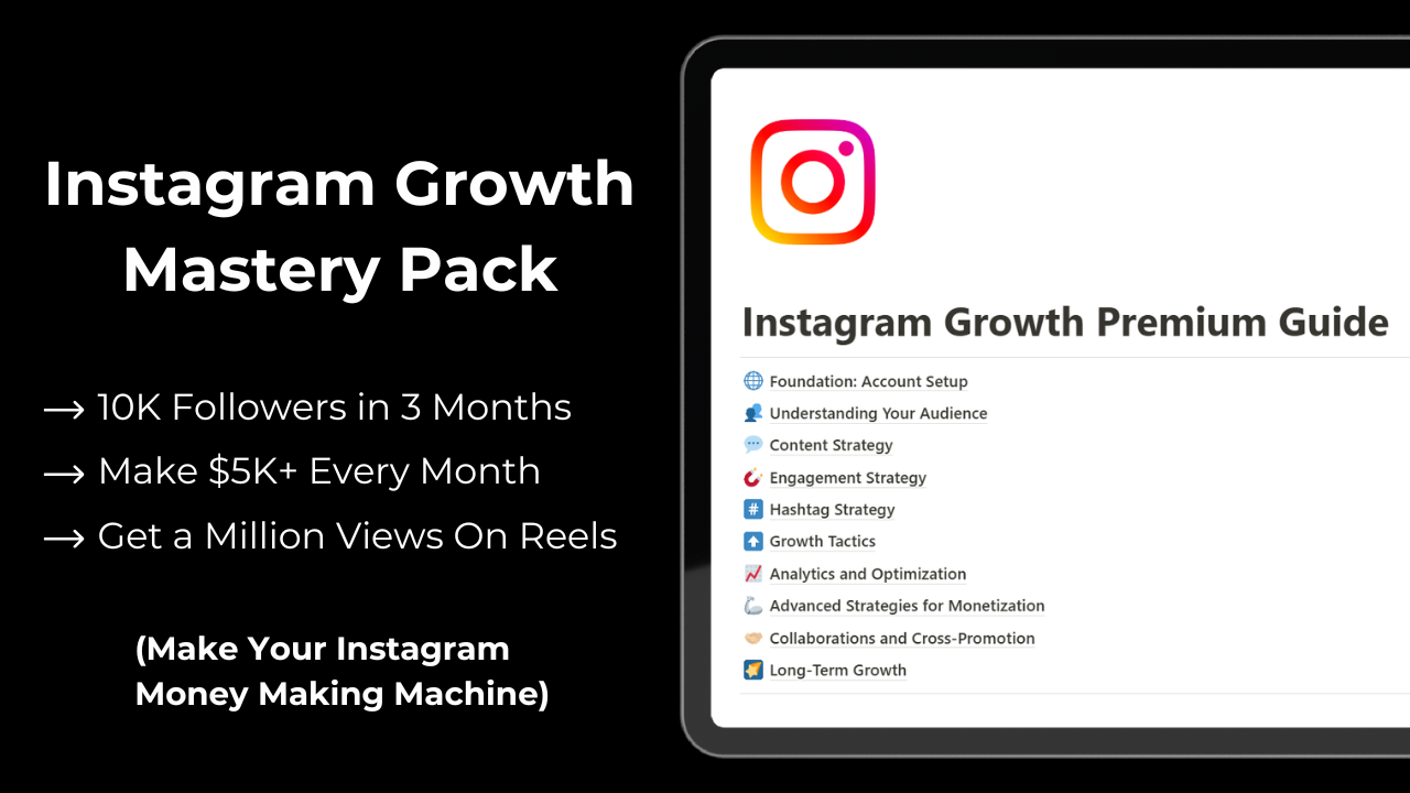 وسائط دليل إتقان نمو Instagram - اجعل آلة صنع أموال Instagram الخاصة بك 1