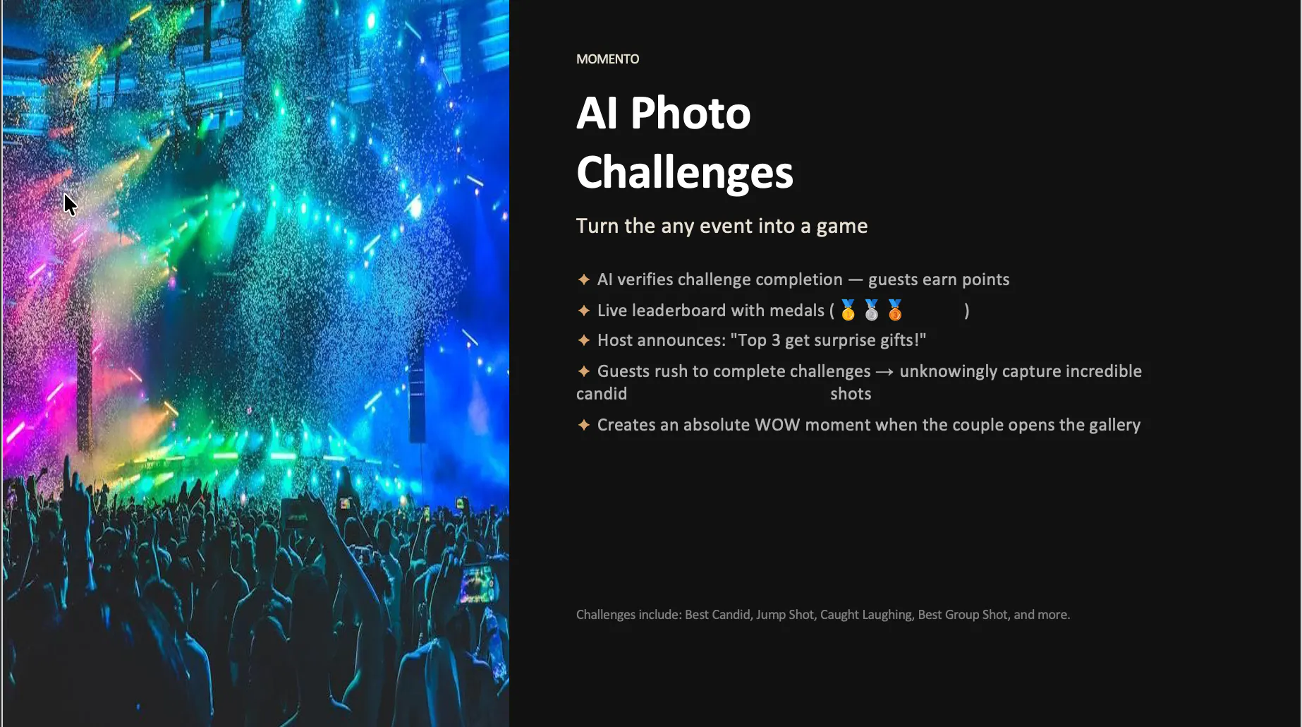 Momento: AI Guest Cam Experience Events gallery image