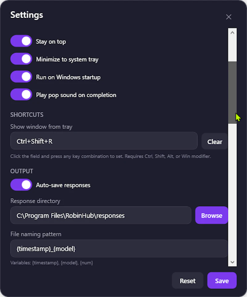RobinHub screenshot 3