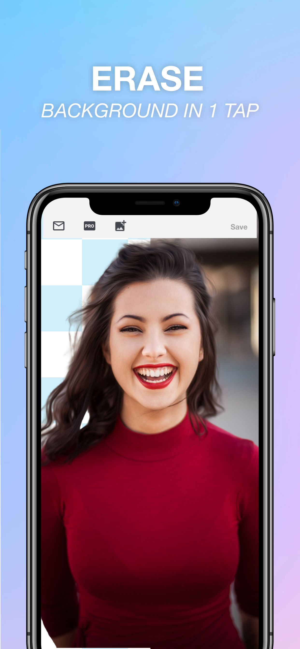 BG App on iPhone Image