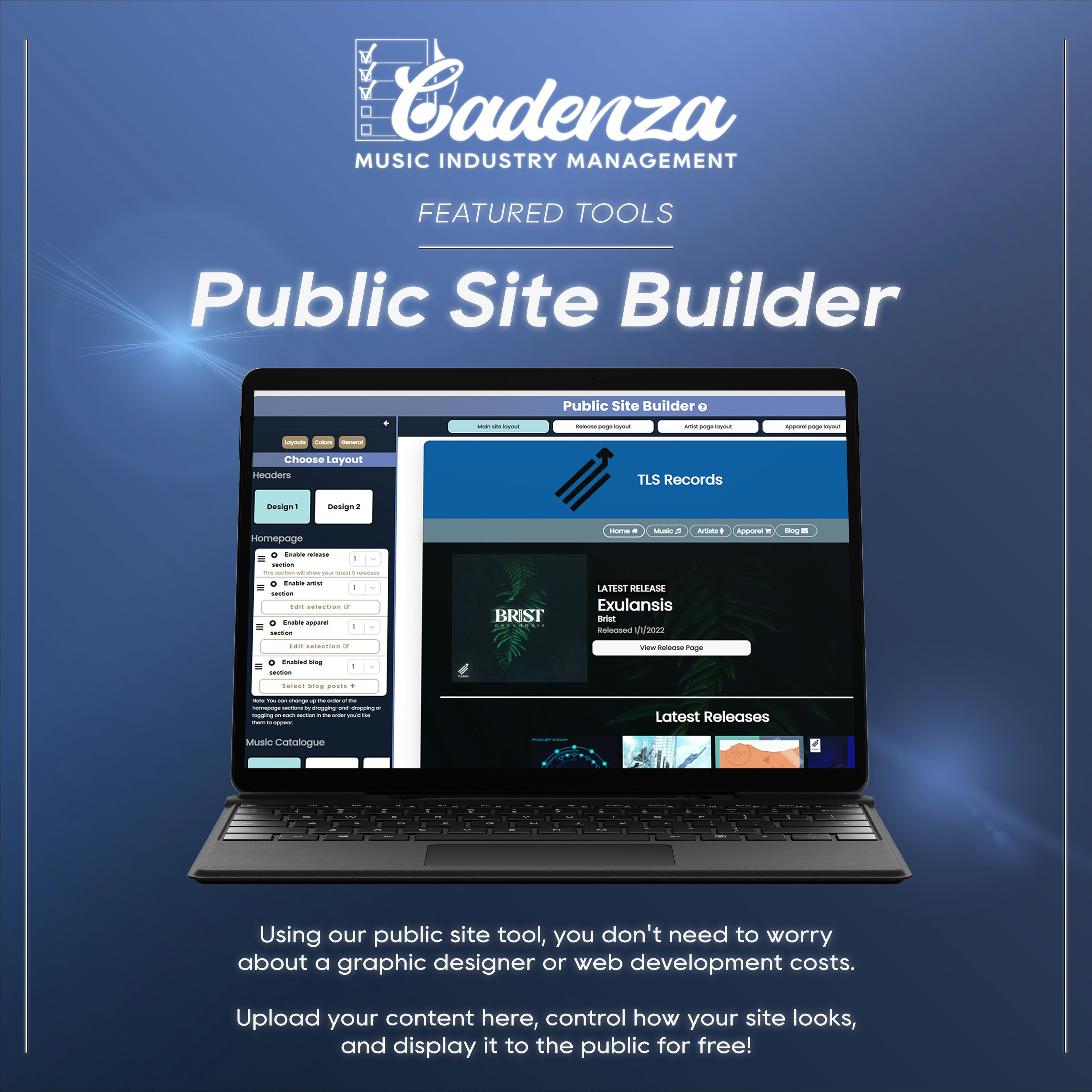 Cadenza Music Industry Management gallery image