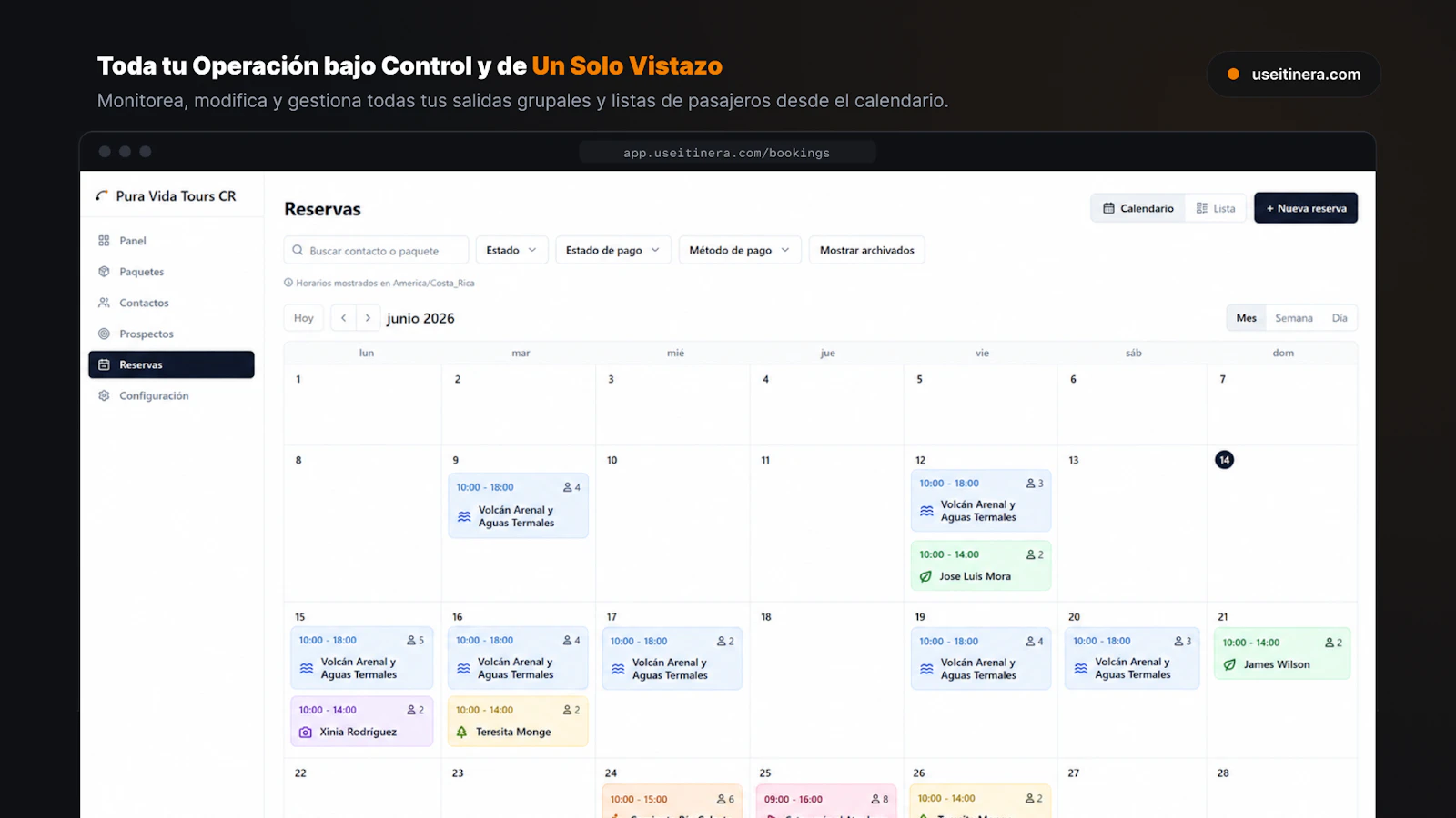 Itinera CRM screenshot 5