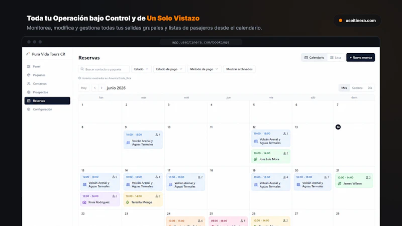 Itinera CRM screenshot 5