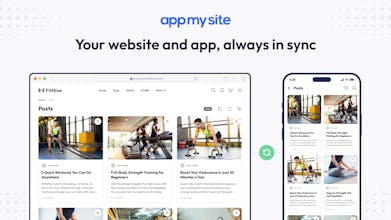 Website to app builder gallery image