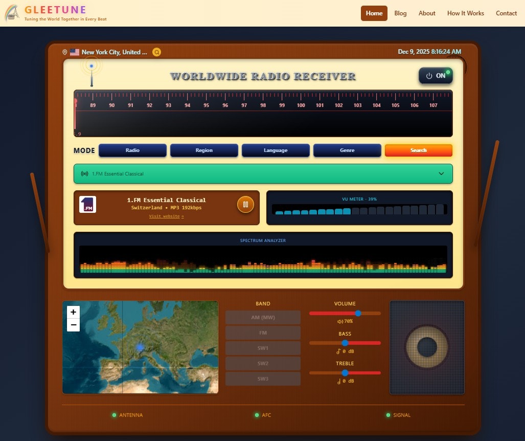 Gleetune - Screenshot 5 showing product features and functionality