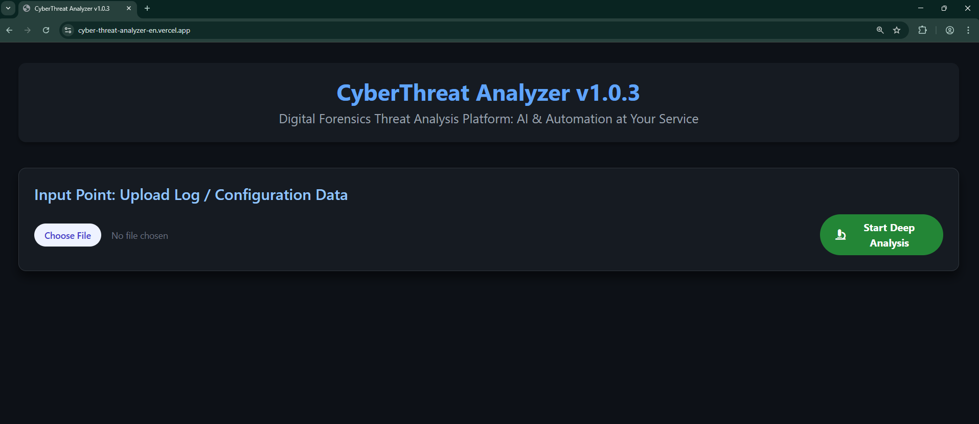 CyberThreat Analyzer v1.0.3 gallery image
