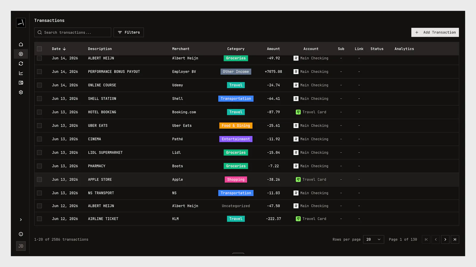 Syllogic screenshot 3