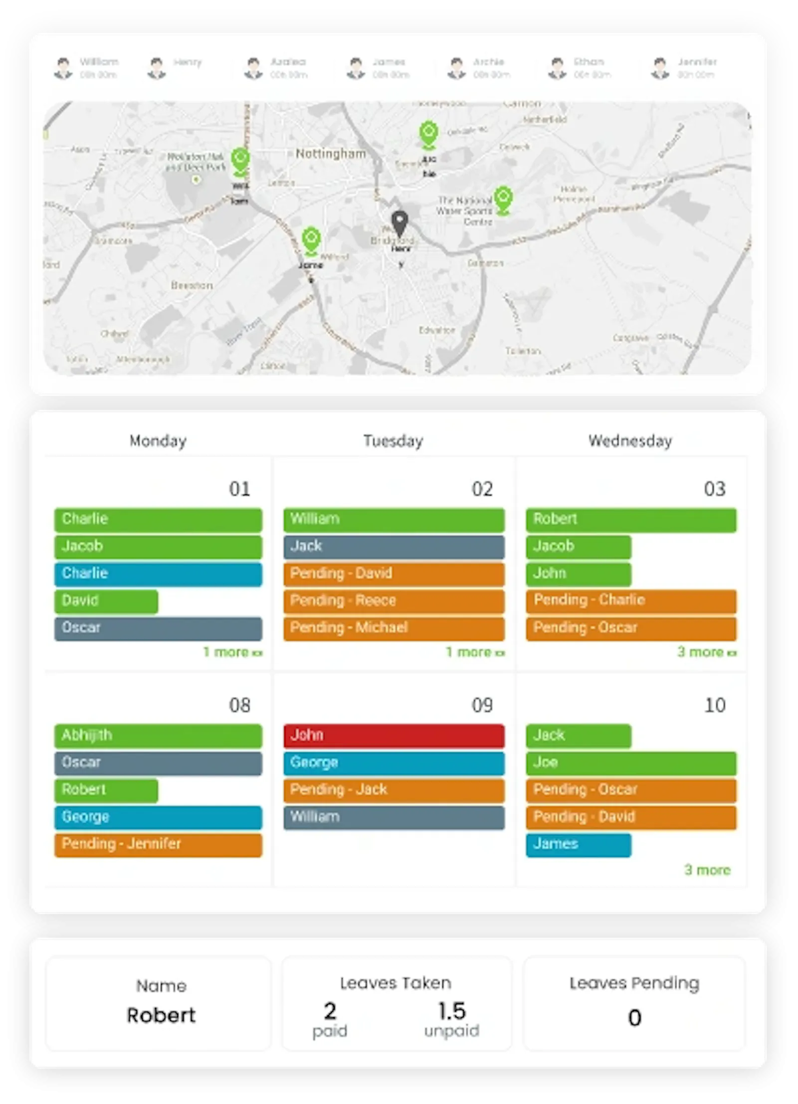 Desklog screenshot 2