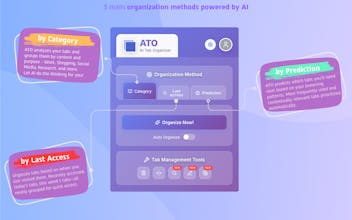 ATO - AI Tab Organizer | Tab Manager gallery image
