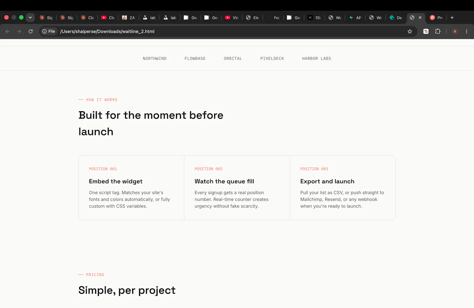 Waitline screenshot 2