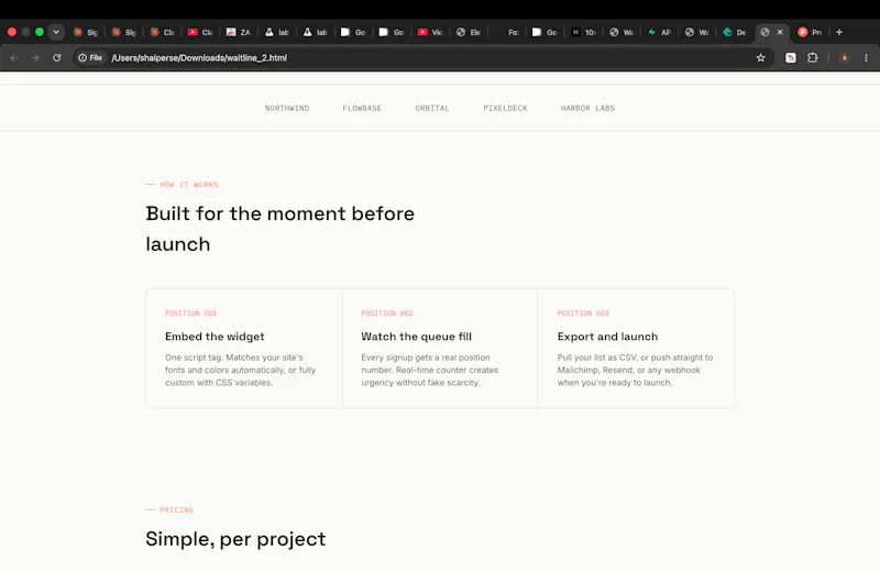 Waitline screenshot 2