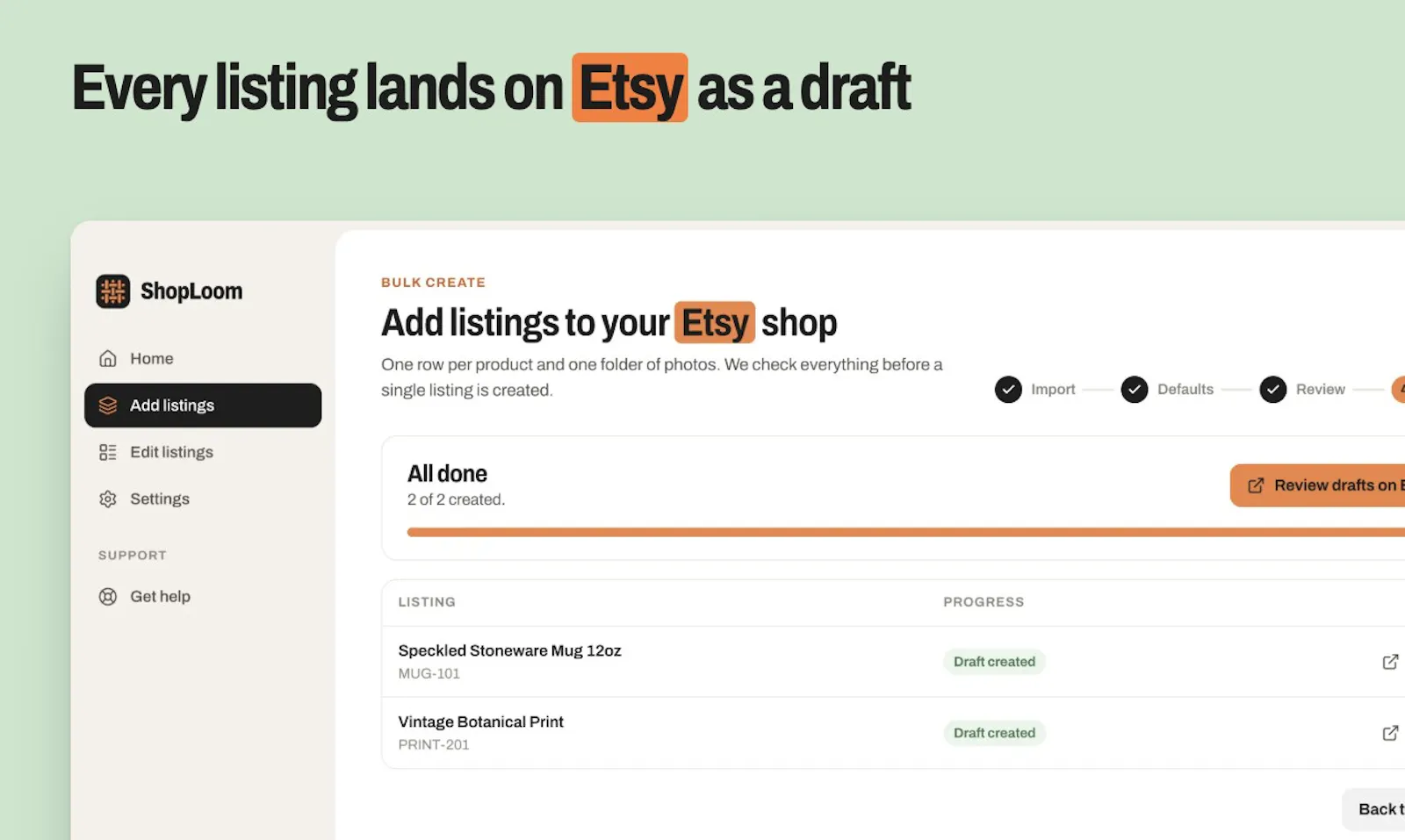 ShopLoom screenshot 3