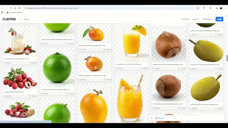 ClikPNG screenshot 1 (video preview)