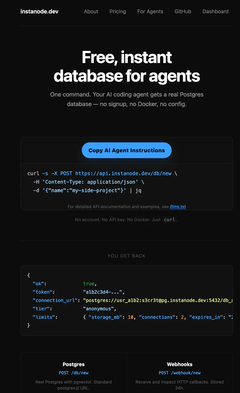 Instanode screenshot 1