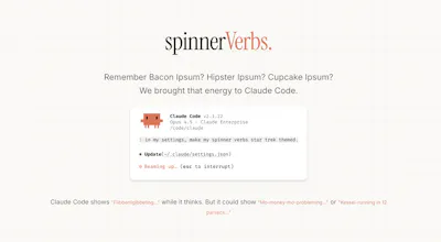 Spinner Verbs gallery image