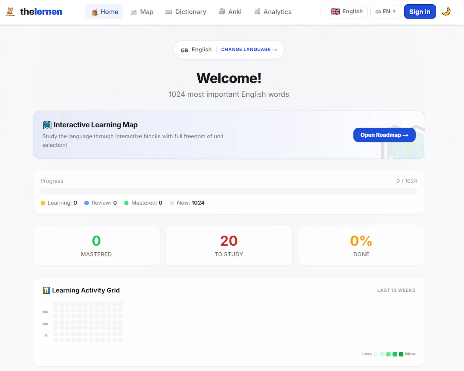 theLernen AI — Learn 1000 Words screenshot 5