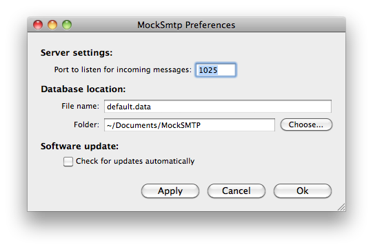MockSMTP gallery image
