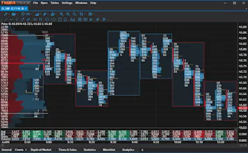 Tiger Trade Soft Trading software.Ordeflow,footprint,volume analytics,charts,trading, SL+TP. Multiexchange gallery image