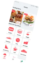 Restaurant food ordering app gallery image