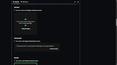 GitHub Readme Cyber Quotes gallery image