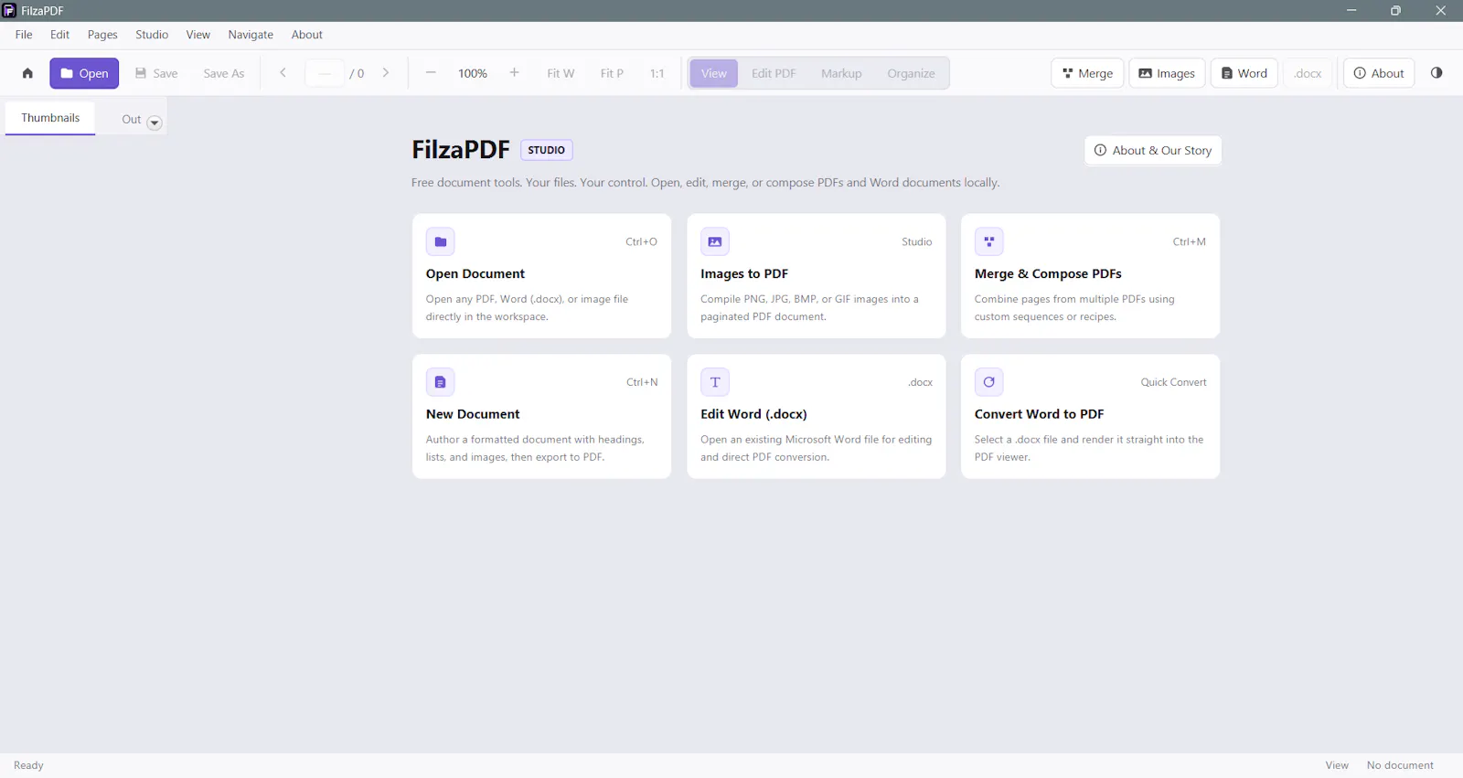 FilzaPDF screenshot 1
