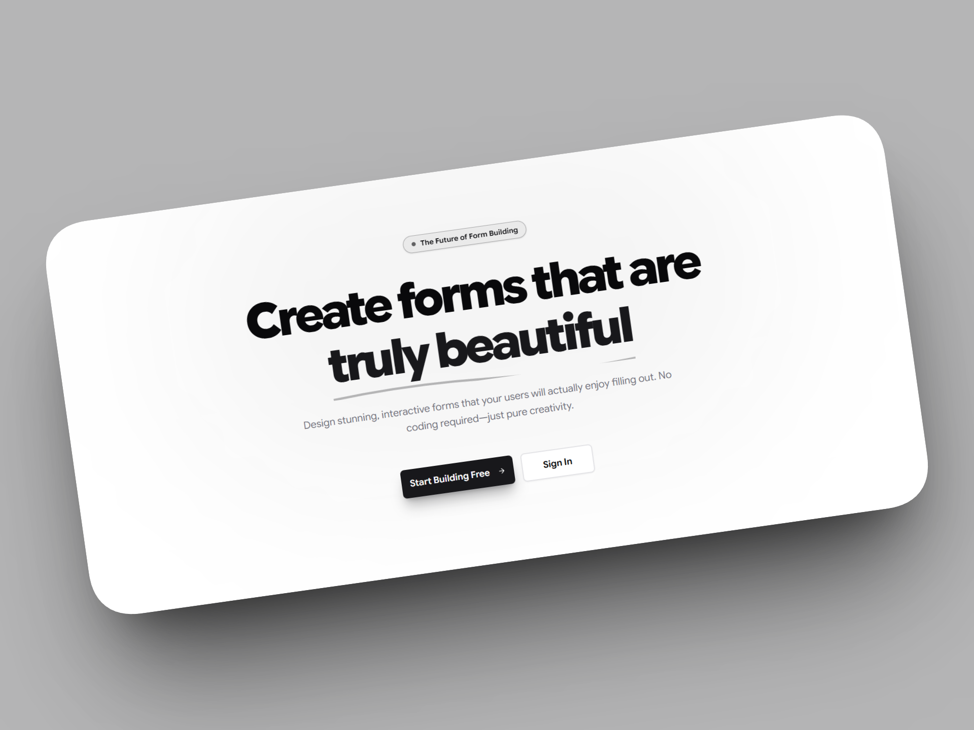 Formmyies - Main product screenshot demonstrating key features and user interface