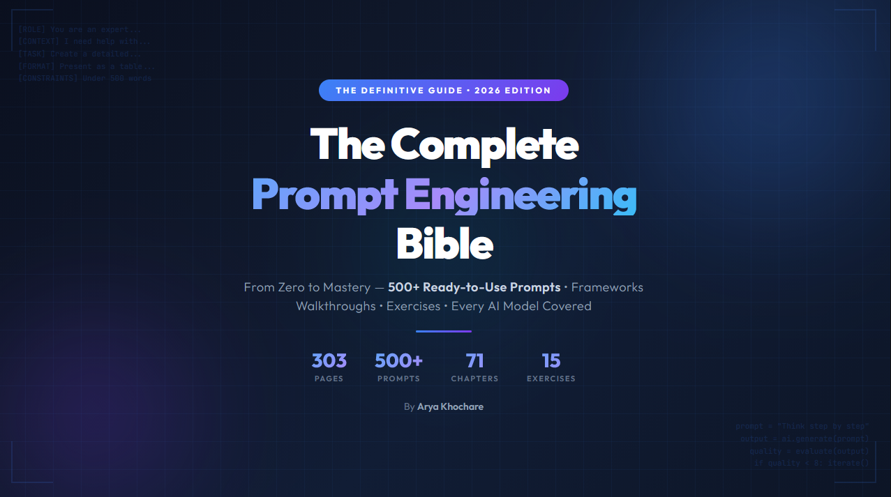 The Complete Prompt Engineering Bible gallery image